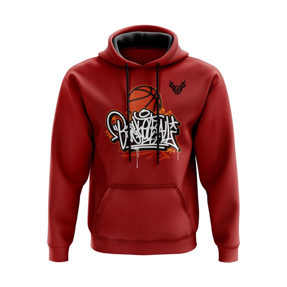 Custom Sublimated Hoodie with All Over Print
