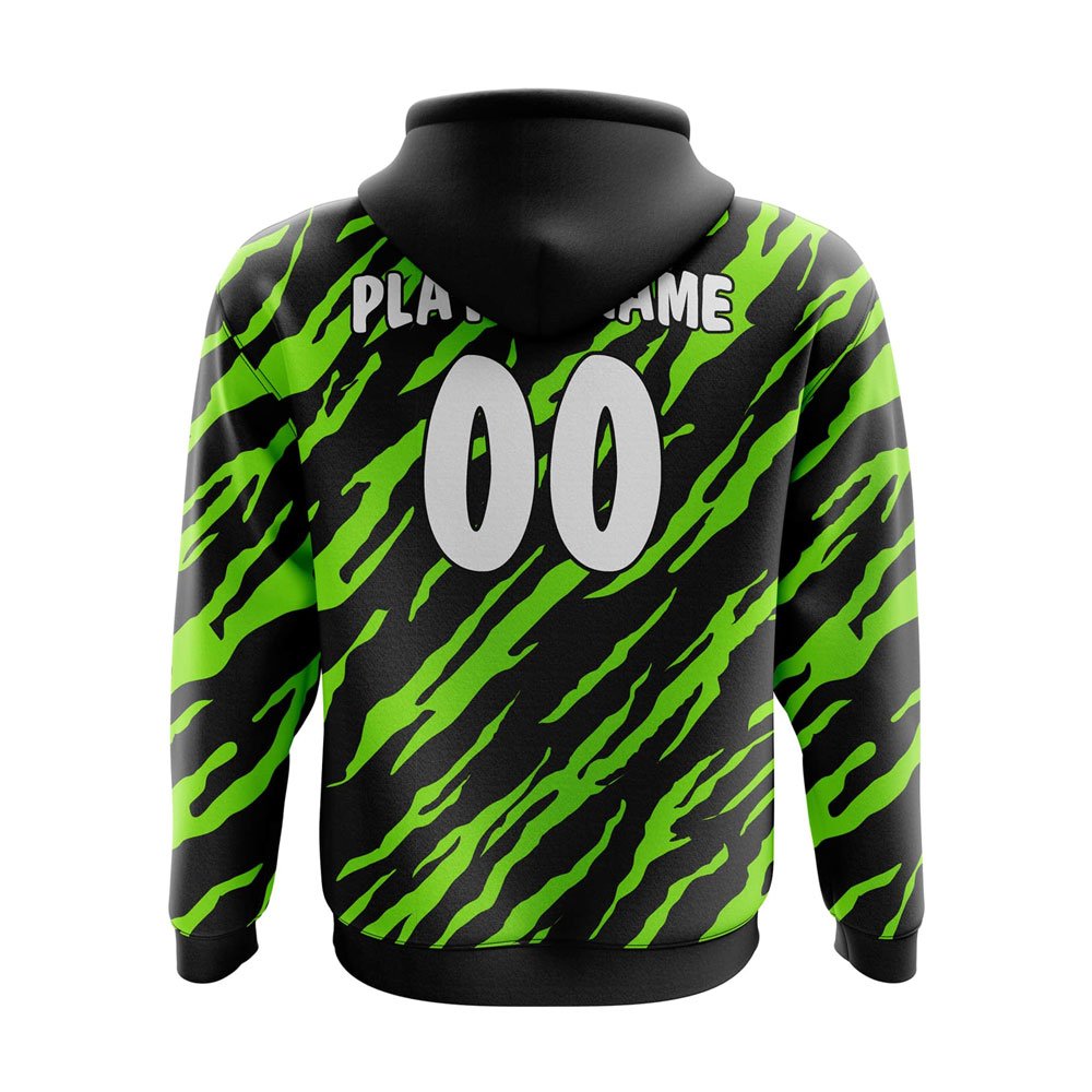 Custom Sublimated Hoodie with All Over Print
