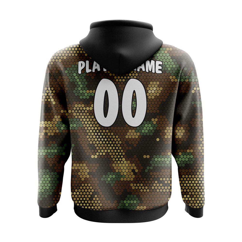 Custom Sublimated Hoodie with All Over Print