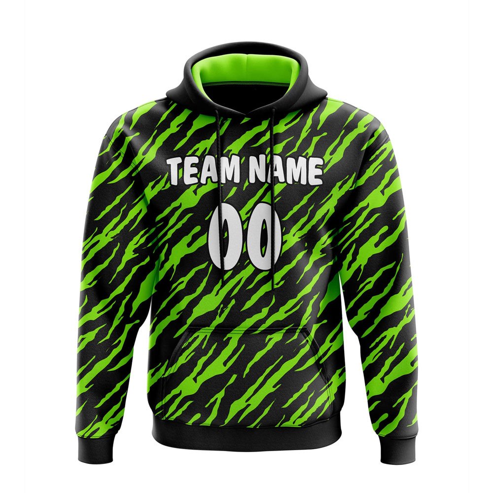 Custom Sublimated Hoodie with All Over Print